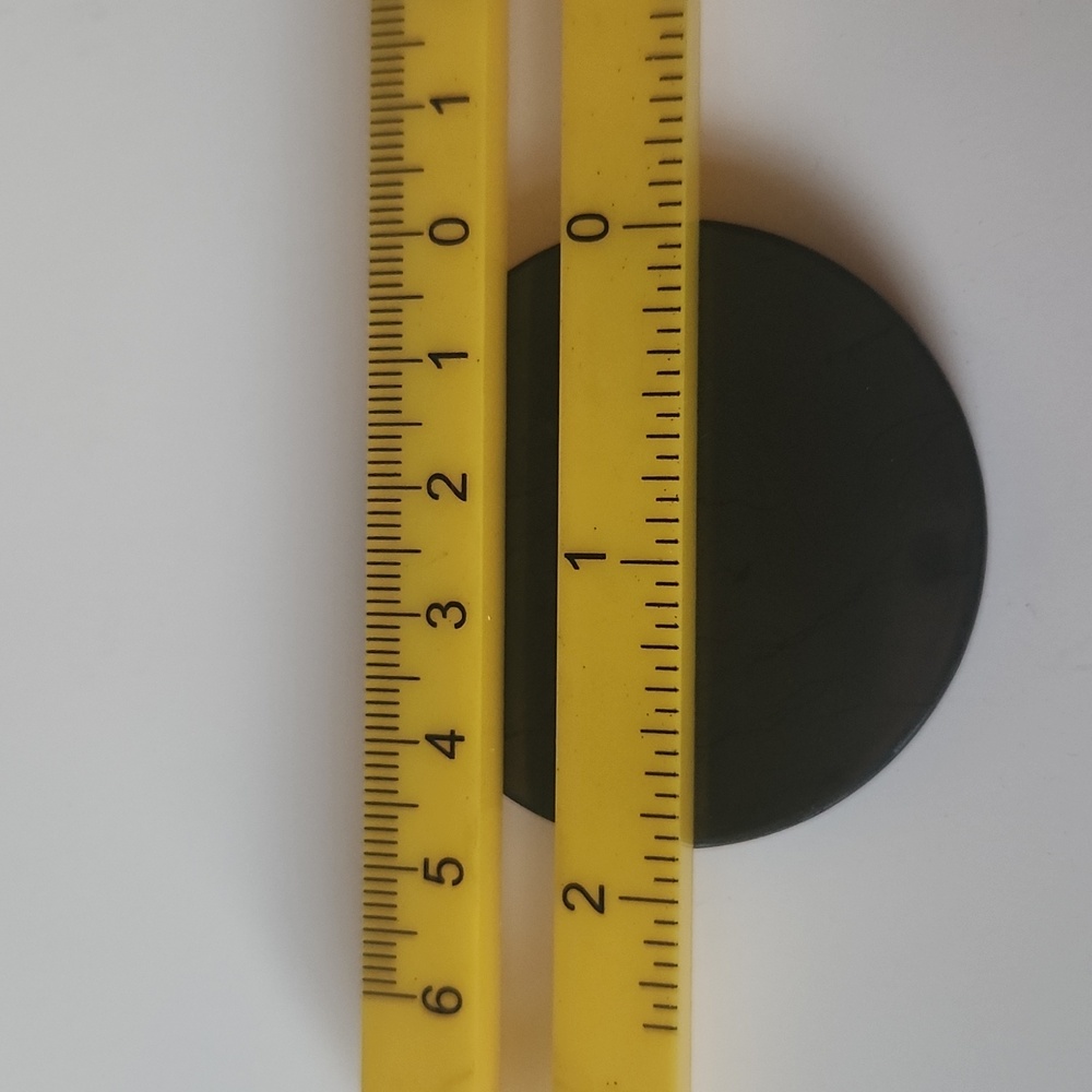 2 Shungite Stone Magnet EMF Protection Perfect for Modem- Router Electronics 2IN - Picture 2 of 3